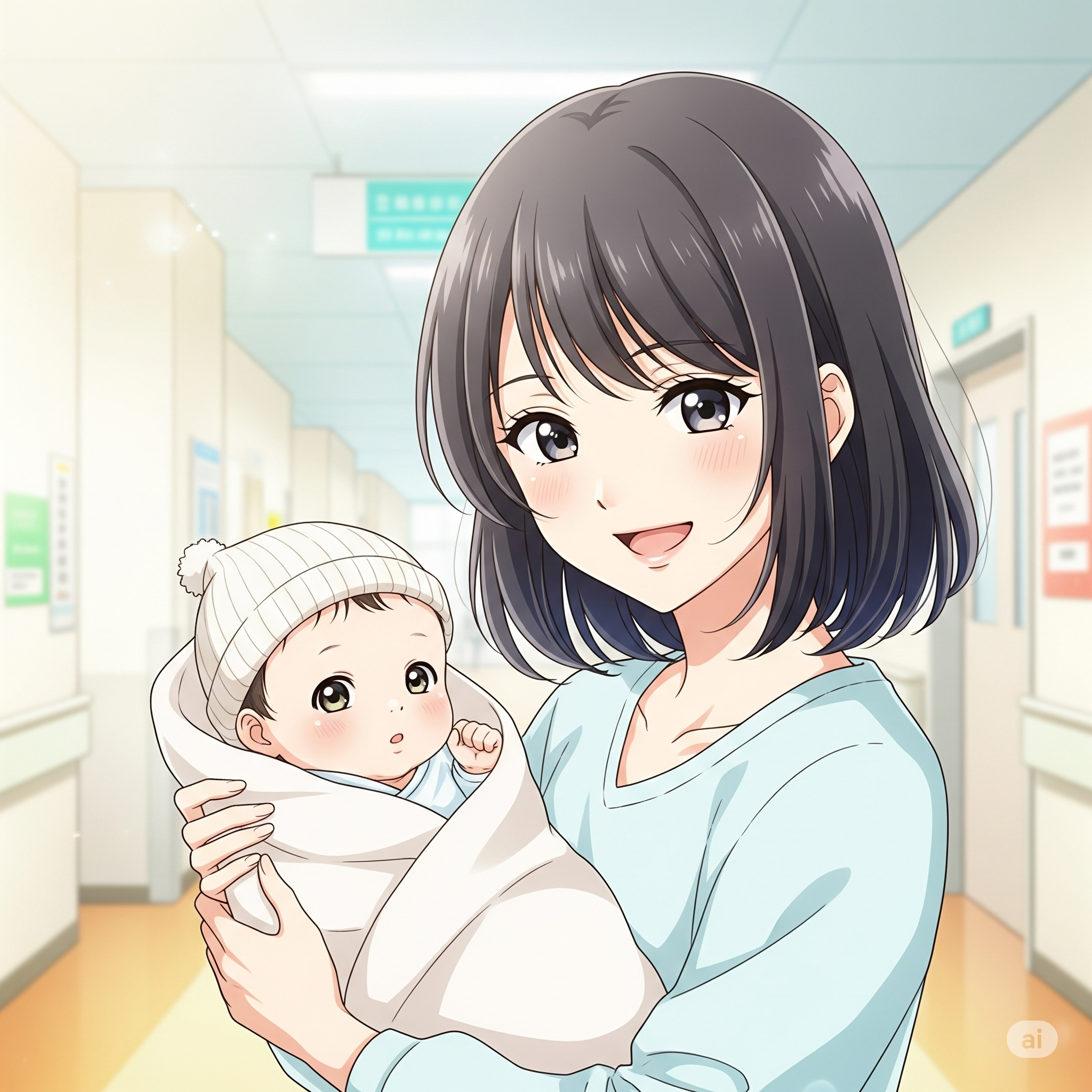 赤ちゃん退院